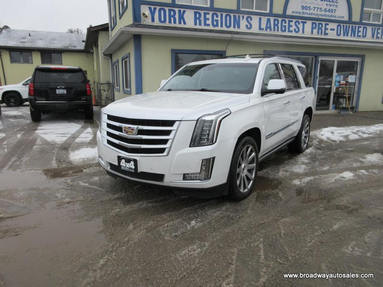 2016 Cadillac Escalade LOADED PREMIUM-MODEL 7 PASSENGER 6.2L - V8.. 4X4.. CAPTAINS.. 3RD ROW.. NAVIGATION.. DVD PLAYER.. SUNROOF.. LEATHER.. HEATED SEATS & WHEEL.. Photo