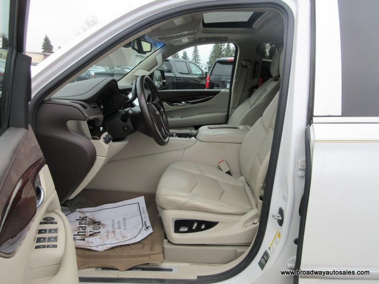 2016 Cadillac Escalade LOADED PREMIUM-MODEL 7 PASSENGER 6.2L - V8.. 4X4.. CAPTAINS.. 3RD ROW.. NAVIGATION.. DVD PLAYER.. SUNROOF.. LEATHER.. HEATED SEATS & WHEEL.. Photo