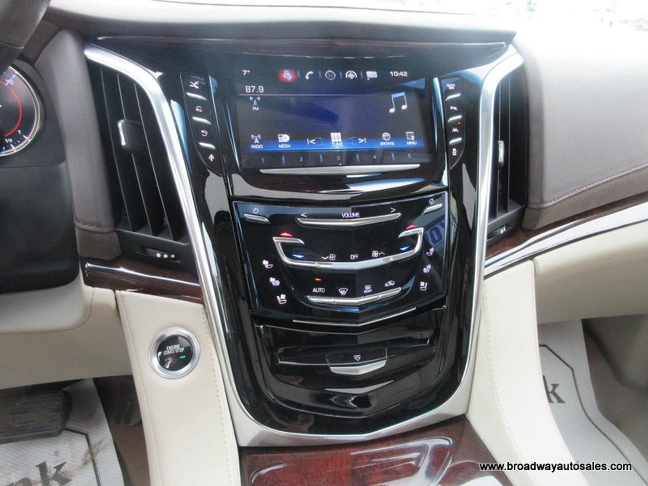 2016 Cadillac Escalade LOADED PREMIUM-MODEL 7 PASSENGER 6.2L - V8.. 4X4.. CAPTAINS.. 3RD ROW.. NAVIGATION.. DVD PLAYER.. SUNROOF.. LEATHER.. HEATED SEATS & WHEEL.. Photo