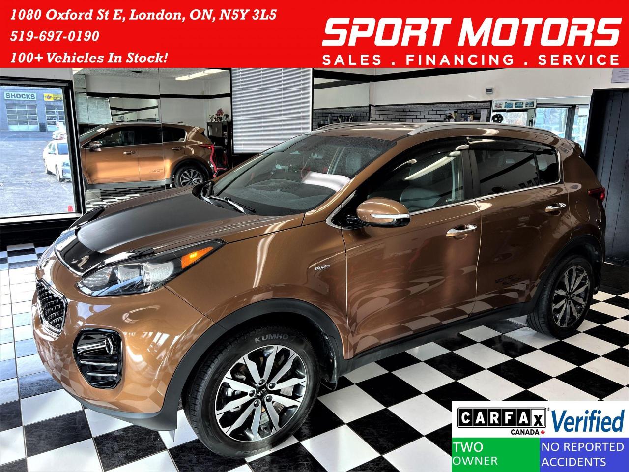 2018 Kia Sportage EX AWD+Leather+ApplePlay+Remote Start+CLEAN CARFAX - Photo #1