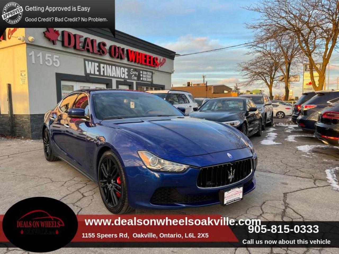 Used 2015 Maserati Ghibli 4DR SDN S Q4 for sale in Oakville, ON