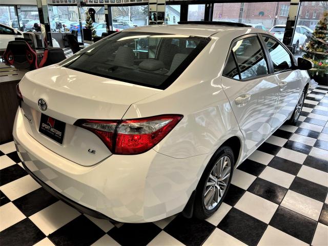 2015 Toyota Corolla LE+Sunroof+Camera+Bluetooth+A/C+CLEAN CARFAX Photo4