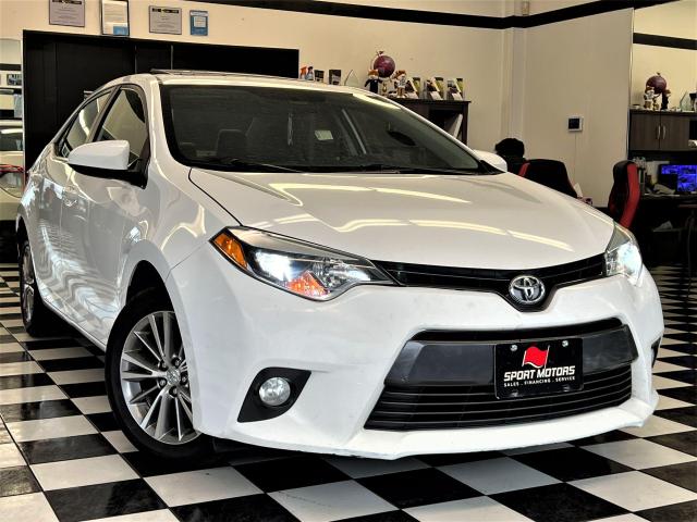 2015 Toyota Corolla LE+Sunroof+Camera+Bluetooth+A/C+CLEAN CARFAX Photo12