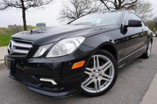 Used 2010 Mercedes-Benz E-Class 1 OWNER /NO ACCIDENTS /STUNNING COMBO/DYNAMIC SEAT for sale in Etobicoke, ON