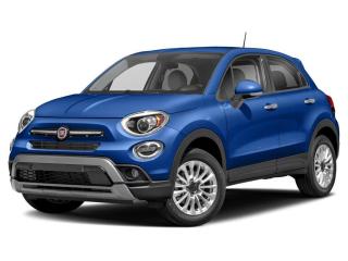 This FIAT 500X delivers a Intercooled Turbo Premium Unleaded I-4 1.3 L engine powering this Automatic transmission. WHEELS: 18 X 8 ALUMINUM (STD), TIRES: 215/55R18 A-S PERFORMANCE (STD), SOFT TOP - NERO (BLACK).* This FIAT 500X Features the Following Options *QUICK ORDER PACKAGE 22E , ITALIA BLUE, COMFORT GROUP -inc: Overhead Ambient Surround Lighting, Power 8-Way Adjustable Driver Seat, A/C w/Dual-Zone Automatic Temperature Control, Auto-Dimming Rearview Mirror, Power 4-Way Driver Lumbar Adjust, BLACK W/BLACK, SPORT LEATHER-FACED BUCKET SEATS -inc: Driver Seatback Map Pocket, Vinyl Door Trim Panel, AL-FRESCO SOFT TOP, Wheels w/Machined w/Painted Accents Accents, Variable Intermittent Wipers, Trip Computer, Transmission: 9-Speed Automatic, Transmission w/Driver Selectable Mode and Sequential Shift Control w/Steering Wheel Controls.* Why Buy From Us? *Thank you for choosing Capital Dodge as your preferred dealership. We have been helping customers and families here in Ottawa for over 60 years. From our old location on Carling Avenue to our Brand New Dealership here in Kanata, at the Palladium AutoPark. If youre looking for the best price, best selection and best service, please come on in to Capital Dodge and our Friendly Staff will be happy to help you with all of your Driving Needs. You Always Save More at Ottawas Favourite Chrysler Store* Stop By Today *A short visit to Capital Dodge Chrysler Jeep located at 2500 Palladium Dr Unit 1200, Kanata, ON K2V 1E2 can get you a reliable 500X today!