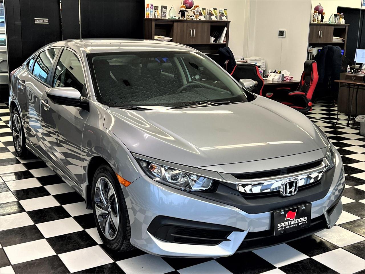 2018 Honda Civic LX+Camera+ApplePlay+Heated Seats+CLEANC ARFAX Photo5