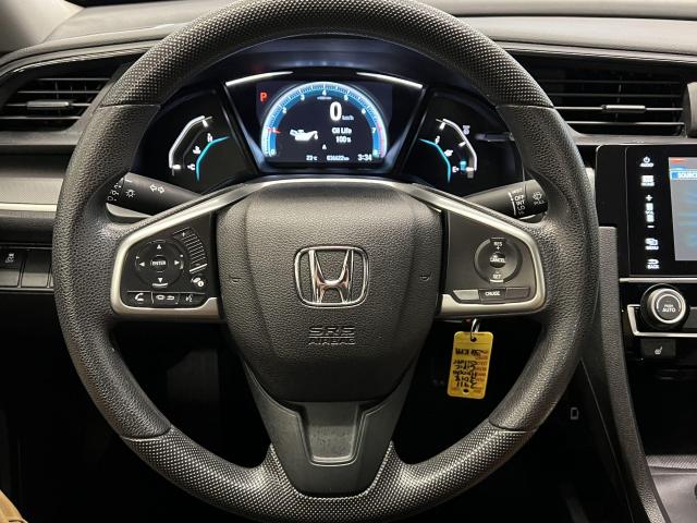 2018 Honda Civic LX+Camera+ApplePlay+Heated Seats+CLEANC ARFAX Photo9
