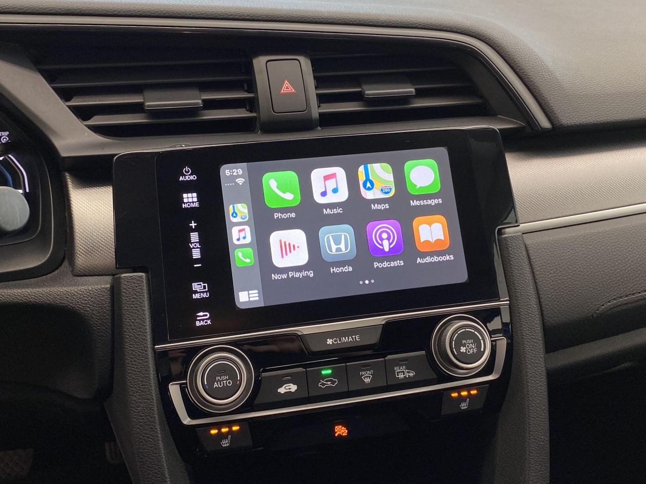 2018 Honda Civic LX+Camera+ApplePlay+Heated Seats+CLEANC ARFAX - Photo #10