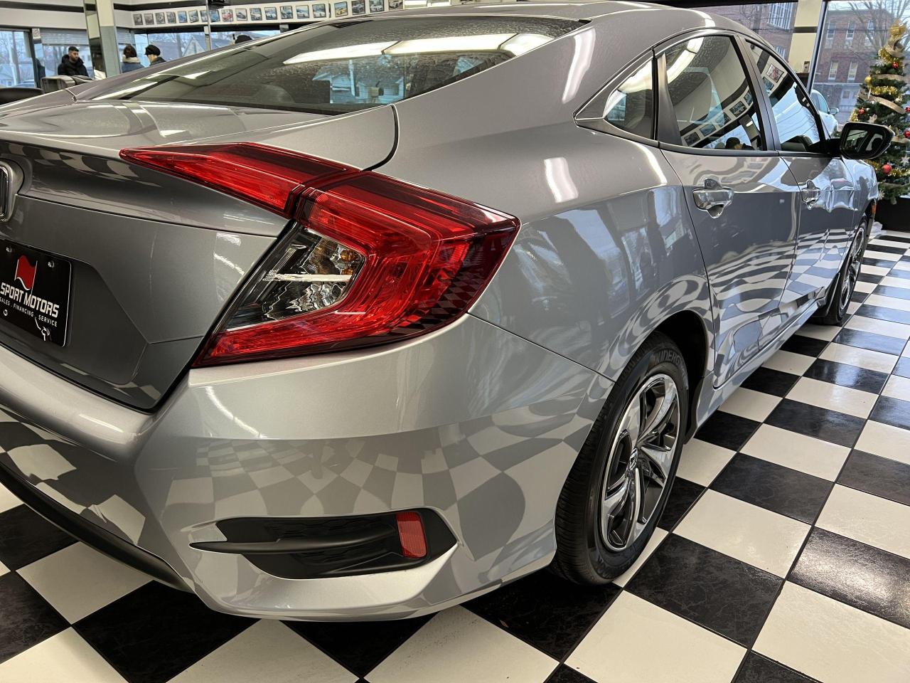 2018 Honda Civic LX+Camera+ApplePlay+Heated Seats+CLEANC ARFAX - Photo #39