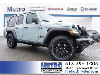 New 2023 Jeep Wrangler 4-Door Willys for sale in Ottawa, ON