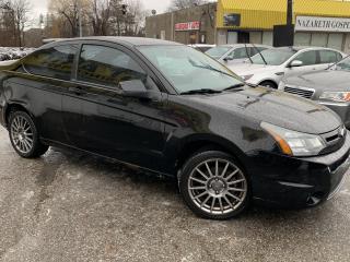 Used 2009 Ford Focus SES/AUTO/LEATHER/P.GROUB/SPOILER/ALLOYS for sale in Scarborough, ON