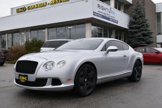 Used 2012 Bentley Continental Mulliner - Massage Seats - Loaded with options for sale in Oakville, ON
