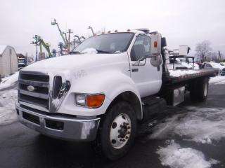 Used 2008 Ford F-750 Regular Cab 2WD 24 Foot Flat Deck Diesel for sale in Burnaby, BC