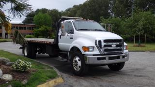 Used 2008 Ford F-750 Regular Cab 2WD 24 Foot towing Flat Tilt Deck Diesel for sale in Burnaby, BC