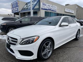 Used 2015 Mercedes-Benz C-Class NAVIGATION|CAMERA|LEATHER|ALLOYS for sale in Concord, ON