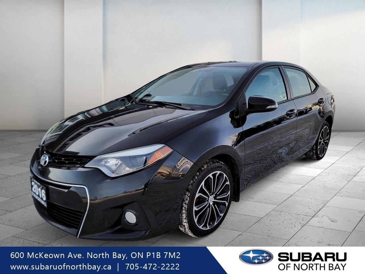 Used 2016 Toyota Corolla | LOW KMS | for sale in North Bay, ON
