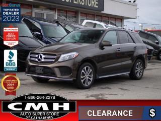<b>LOADED AWD DIESEL !! NAVIGATION, 360 CAMERA, PARKING SENSORS, COLLISION PREVENTION, BLIND SPOT, ATTENTION ASSIST, PANORAMIC SUNROOF, LEATHER, POWER MEMORY SEATS, HEATED SEATS + STEERING WHEEL, HEATED/COOLED CUPHOLDERS, POWER LIFTGATE, 19 INCH ALLOYS<br></b><br>  <br>CMH certifies that all vehicles meet DOUBLE the Ministry standards for Brakes and Tires<br><br> <br>    This  2016 Mercedes-Benz GLE is for sale today. <br> <br>A worthy successor of the legendary Mercedes Benz M Class, this GLE is built to be more robust, cleaner and overall more effective as an SUV. Heavily updated with the latest of technology, cleaner and softer styling to suit the brand line up and with a great new interior, this GLE is a much more capable SUV with a large dose of luxury.This  SUV has 99,593 kms. Its  bronze in colour  and is major accident free based on the <a href=https://vhr.carfax.ca/?id=LRxhqIBhblpe7OiMl025MgrPy1cPkK8i target=_blank>CARFAX Report</a> . It has an automatic transmission and is powered by a  255HP 3.0L V6 Cylinder Engine. <br> <br> Our GLEs trim level is 350d 4MATIC. This GLE 350d 4MATIC is arguably the best combination of engine and body with a powerful yet highly efficient diesel engine. Quiet, refined and able to pull twice the amount of weight this GLE also comes with a full time all wheel drive and an array of other standard fitted luxury options such as an 8 speaker stereo with Sirius XM and Bluetooth connectivity, a power sunroof with sunshade, heated and cooled front bucket seats with power adjustment, push button start, remote key-less entry, Mulit-zone automatic climate control, blind spot assist, active forward brake assist and much more.<br> <br>To apply right now for financing use this link : <a href=https://www.cmhniagara.com/financing/ target=_blank>https://www.cmhniagara.com/financing/</a><br><br> <br/><br>Trade-ins are welcome! Financing available OAC ! Price INCLUDES a valid safety certificate! Price INCLUDES a 60-day limited warranty on all vehicles except classic or vintage cars. CMH is a Full Disclosure dealer with no hidden fees. We are a family-owned and operated business for over 30 years! o~o