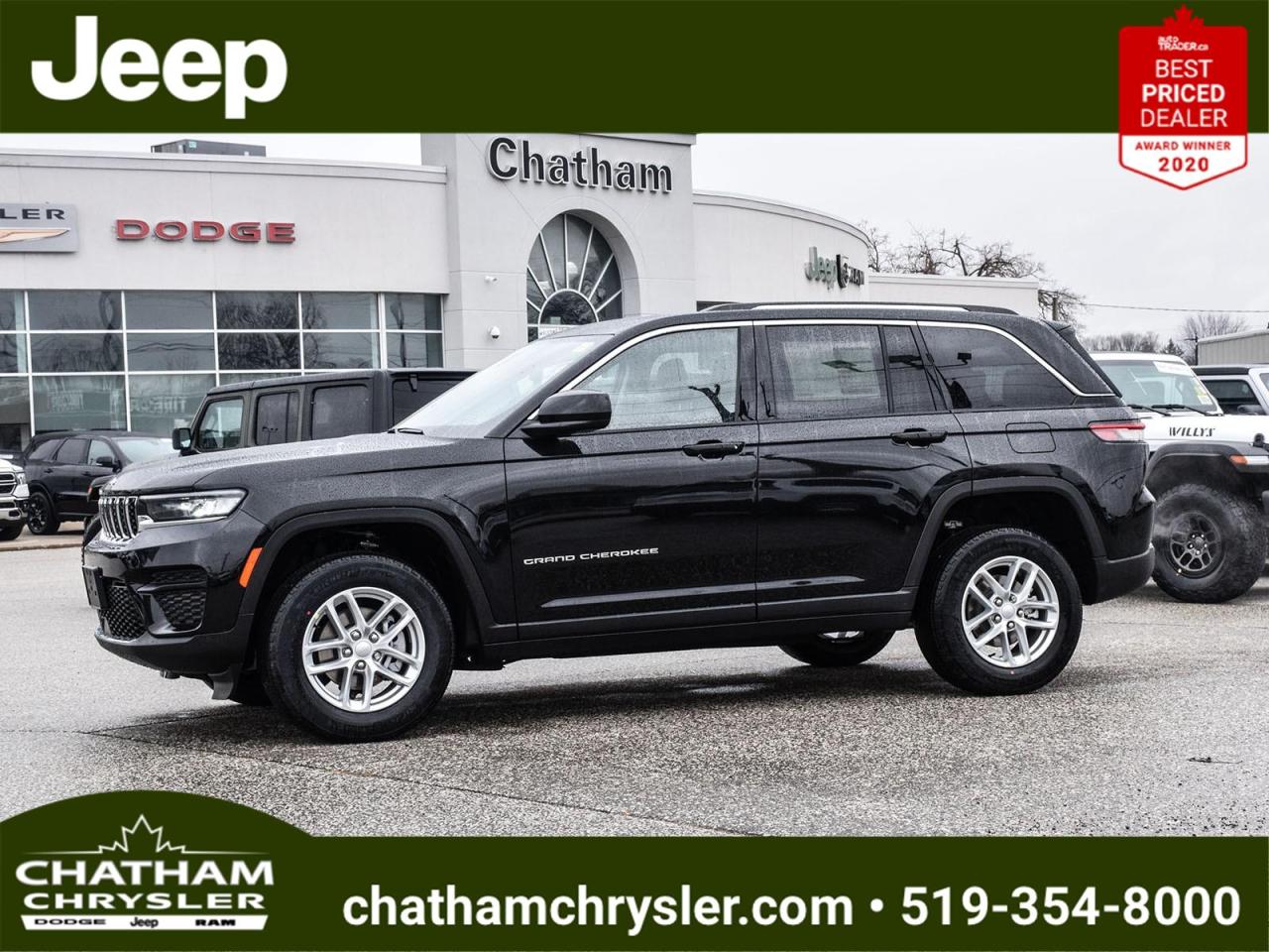 New 2023 Jeep Grand Cherokee Laredo for sale in Chatham, ON