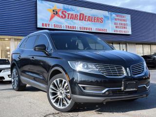 Used 2016 Lincoln MKX NAV LEATHER PANO ROOF MINT! WE FINANCE ALL CREDIT! for sale in London, ON