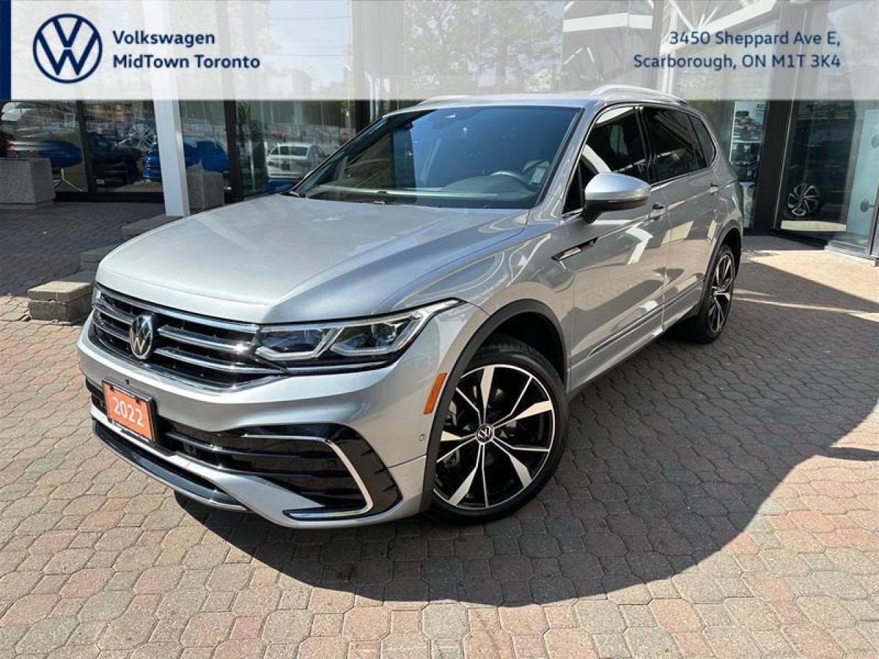 Used 2022 Volkswagen Tiguan Highline R-line for sale in Scarborough, ON
