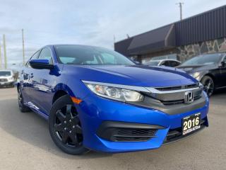 Used 2016 Honda Civic AUTO 4 DR  LX NEW TIRES NO ACCIDENT CAMERA for sale in Oakville, ON