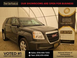 <div><span>2017 GMC TERRAIN SLE AWD </span></div><br /><div><span>Save time money, and frustration with our transparent, no hassle pricing. Using the latest technology, we shop the competition for you and price our pre-owned vehicles to give you the best value, upfront, every time and back it up with a free market value report so you know you are getting the best deal! With no additional fees, theres no surprises either, the price you see is the price you pay, just add HST! We offer 150+ Vehicles on site with financing for our customers regardless of credit. We have a dedicated team of credit rebuilding experts on hand to help you get into the car of your dreams. We need your trade-in! We have a hassle free top dollar trade process and offer a free evaluation on your car. We will buy your vehicle even if you do not buy one from us!<o:p></o:p></span></div><br /><div></div><br /><div><span>THAT CAR PLACE - Been in business for 27 years, we are OMVIC Certified and Member of UCDA earning your trust so you can buy with confidence.<br>150+ VEHICLES! ONE LOCATION!<br>USED VEHICLE MARKET PRICING! We use an exclusive 3rd party marketing tool that accurately monitors vehicle prices to guarantee our customers get the best value.<br>OUR POLICY!  Zero Pressure and Hassle-Free sales staff. Zero Hidden Admin Fees. Just honesty and integrity at no additional charge!<br>HISTORY: Free Carfax report included with every vehicle.<br>AWARDS:<br>National Dealer of the Year Winner of Outstanding Customer Satisfaction<br>Voted #1 Best Used Car Dealership in London, Ont. 2014 to 2024<br>Winner of Top Choice Award 6 years from 2015 to 2024<br>Winner of Londons Readers Choice Award 2014 to 2023<br>A+ Accredited Better Business Bureau rating<br>FULL SAFETY: Full safety inspection exceeding industry standards all vehicles go through an intensive inspection<br>RECONDITIONING: Any Pads or Rotors below 50% material will be replaced. You will receive a semi-synthetic oil-lube-filter and cleanup.<br>*Our Staff put in the most effort to ensure the accuracy of the information listed above. Please confirm with a sales representative to confirm the accuracy of this information*<br>**Payments are based off qualifying monthly term & 4.9% interest. Qualifying term and rate of borrowing varies by lender. Example: The cost of borrowing on a vehicle with a purchase price of $10000 at 4.9% over 60 month term is $1499.78. Rates and payments are subject to change without notice. Certified</span></div>