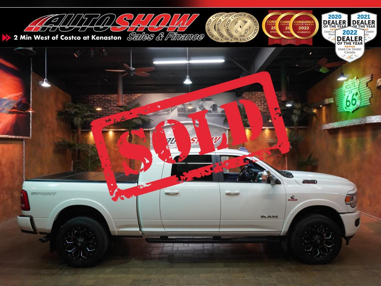 Used 2019 RAM 3500 Laramie Lvl 2 Sport Mega Cab - Cummins Aisin for sale in Winnipeg, MB