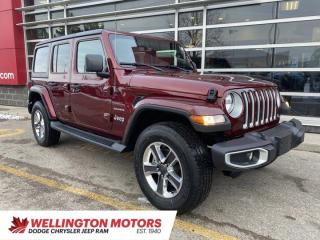 Used 2021 Jeep Wrangler Unlimited Sahara | LOW LOW KM'S ... for sale in Guelph, ON