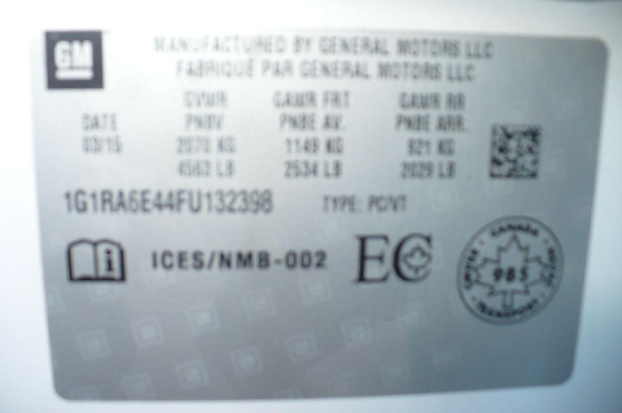 2015 Chevrolet Volt Base Photo