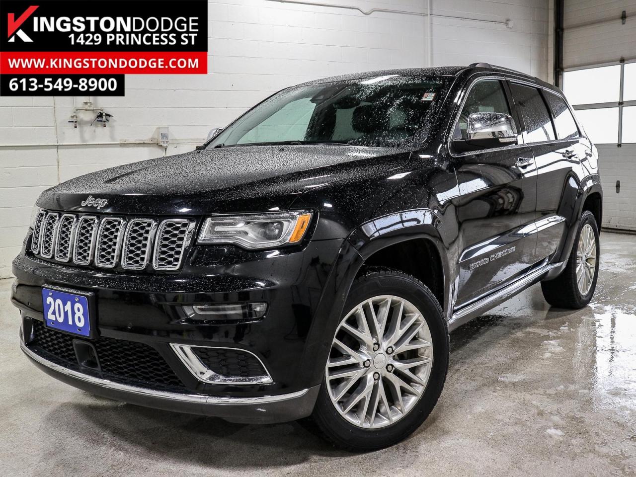 Used 2018 Jeep Grand Cherokee Summit 4X4 | NAVIGATION | LEATHER SEATING | POWER LIFTGATE for sale in Kingston, ON