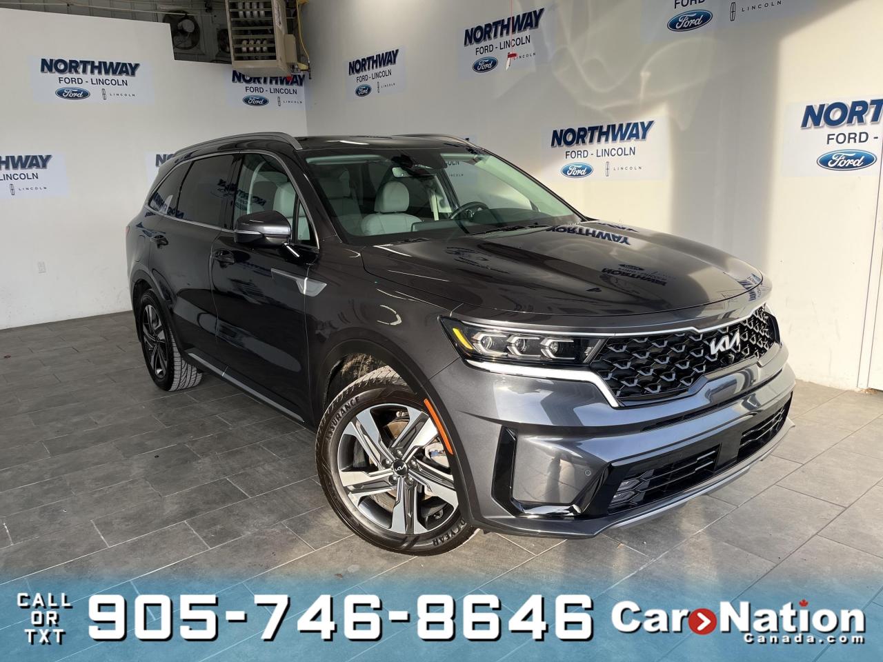 Used 2022 Kia Sorento Plug-In Hybrid SX | AWD | PLUG IN HYBRID |PANO ROOF| NAV | 6 PASS for sale in Brantford, ON