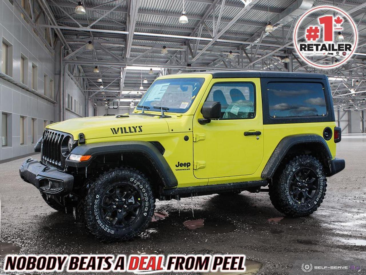 New 2023 Jeep Wrangler Willys for sale in Mississauga, ON