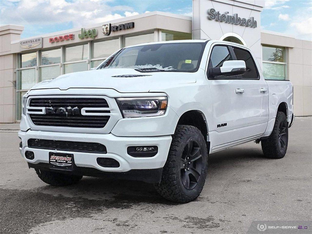 New 2023 RAM 1500 Sport SDC Custom - Level Kit & Tires a Truck Deserves for sale in Steinbach, MB