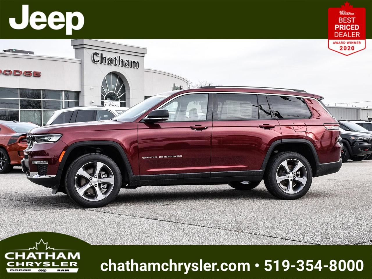 New 2023 Jeep Grand Cherokee L Limited for sale in Chatham, ON