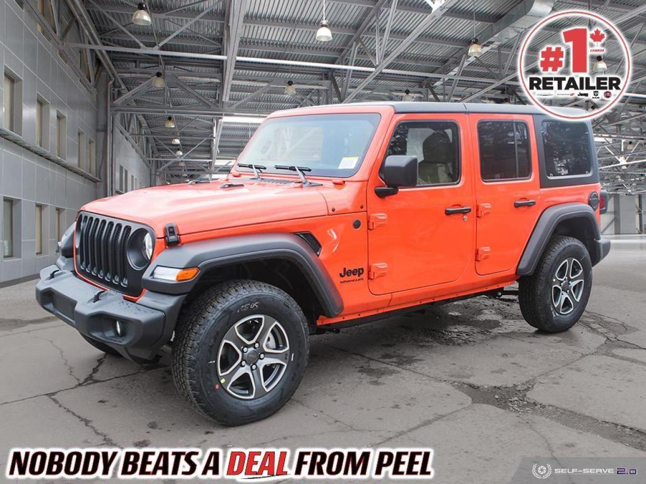 New 2023 Jeep Wrangler 4-Door Sport S for sale in Mississauga, ON