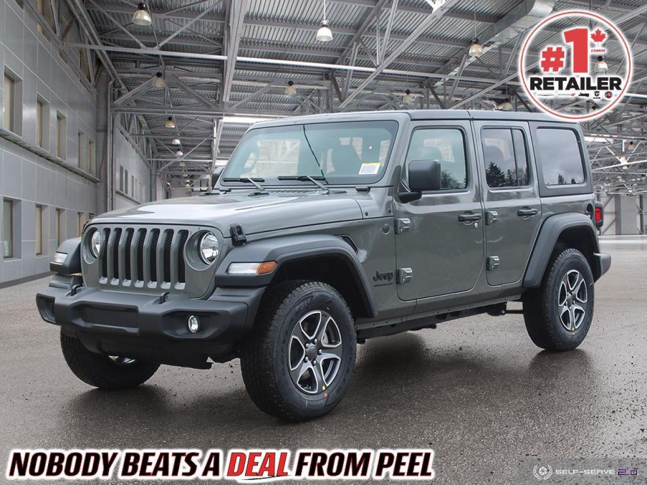 New 2023 Jeep Wrangler 4-Door Sport S for sale in Mississauga, ON