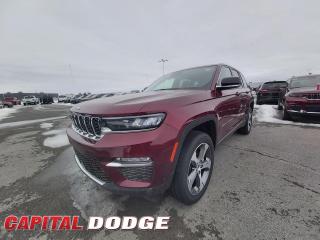 This Jeep Grand Cherokee delivers a Regular Unleaded V-6 3.6 L engine powering this Automatic transmission. WHEELS: 20 X 8.5 MACHINED PAINTED ALUMINUM -inc: Tires: 265/50R20 BSW All-Season LRR, VELVET RED PEARL, TRANSMISSION: 8-SPEED TORQUEFLITE AUTOMATIC.*This Jeep Grand Cherokee Comes Equipped with These Options *QUICK ORDER PACKAGE 22E -inc: Engine: 3.6L Pentastar VVT V6 w/ESS, Transmission: 8-Speed TorqueFlite Automatic , TIRES: 265/50R20 BSW ALL-SEASON LRR, LUXURY TECH GROUP II -inc: Power Tilt/Telescope Steering Column, Integrated Off-Road Camera, Surround View Camera System, Rain-Sensing Windshield Wipers, Front/Rear Doors & Liftgate w/Passive Entry, Park-Sense Front & Rear Park Assist w/Stop, Wireless Charging Pad, Rear Back-Up Camera Washer, Ventilated Front Seats, Auto-Dimming Exterior Driver Mirror, 2nd-Row Manual Window Shades, Intersection Collision Assist System, A/D Digital Display Rearview Mirrors, Memory Steering Column, GLOBAL BLK W/GLOBAL BLK, CAPRI LEATHER-FACED SEATS W/PERFORATED INSERTS, FRONT PASSENGER INTERACTIVE DISPLAY, ENGINE: 3.6L PENTASTAR VVT V6 W/ESS (STD), COMMANDVIEW DUAL-PANE SUNROOF, 9 AMPLIFIED SPEAKERS W/SUBWOOFER -inc: 506 Watt Amplifier, Voice Activated Dual Zone Front Automatic Air Conditioning w/Front Infrared, Vinyl Door Trim Insert.* Why Buy From Us? *Thank you for choosing Capital Dodge as your preferred dealership. We have been helping customers and families here in Ottawa for over 60 years. From our old location on Carling Avenue to our Brand New Dealership here in Kanata, at the Palladium AutoPark. If youre looking for the best price, best selection and best service, please come on in to Capital Dodge and our Friendly Staff will be happy to help you with all of your Driving Needs. You Always Save More at Ottawas Favourite Chrysler Store* Visit Us Today *Youve earned this- stop by Capital Dodge Chrysler Jeep located at 2500 Palladium Dr Unit 1200, Kanata, ON K2V 1E2 to make this car yours today!