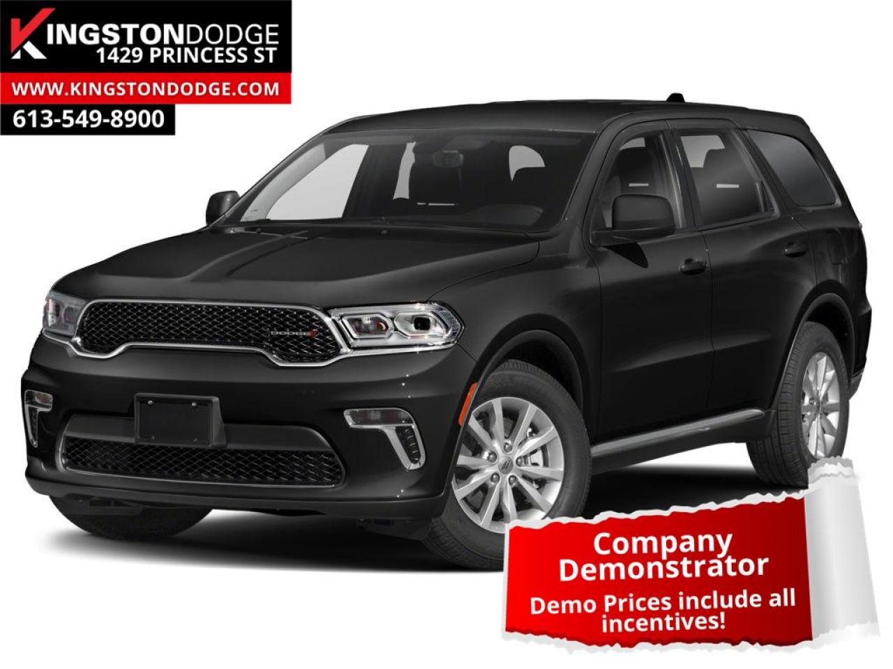 Used 2022 Dodge Durango GT AWD | DEMO | REMOTE START | HEATED LEATHER for sale in Kingston, ON