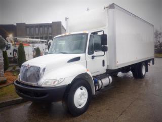 2017 International 4300 22 Foot Cube Van With Power Tailgate 3 Seater Diesel, Cummins  6 cylinder, hydraulic brakes, 2 door, 4X2, cruise control, air conditioning, AM/FM radio, power door locks, power windows, white exterior, gray interior, cloth. Certification and Decal Valid until October 2023. All measurements are considered accurate but are not guaranteed. $66,710.00 plus $375 processing fee, $67,085.00 total payment obligation before taxes.  Listing report, warranty, contract commitment cancellation fee, financing available on approved credit (some limitations and exceptions may apply). All above specifications and information is considered to be accurate but is not guaranteed and no opinion or advice is given as to whether this item should be purchased. We do not allow test drives due to theft, fraud and acts of vandalism. Instead we provide the following benefits: Complimentary Warranty (with options to extend), Limited Money Back Satisfaction Guarantee on Fully Completed Contracts, Contract Commitment Cancellation, and an Open-Ended Sell-Back Option. Ask seller for details or call 604-522-REPO(7376) to confirm listing availability.