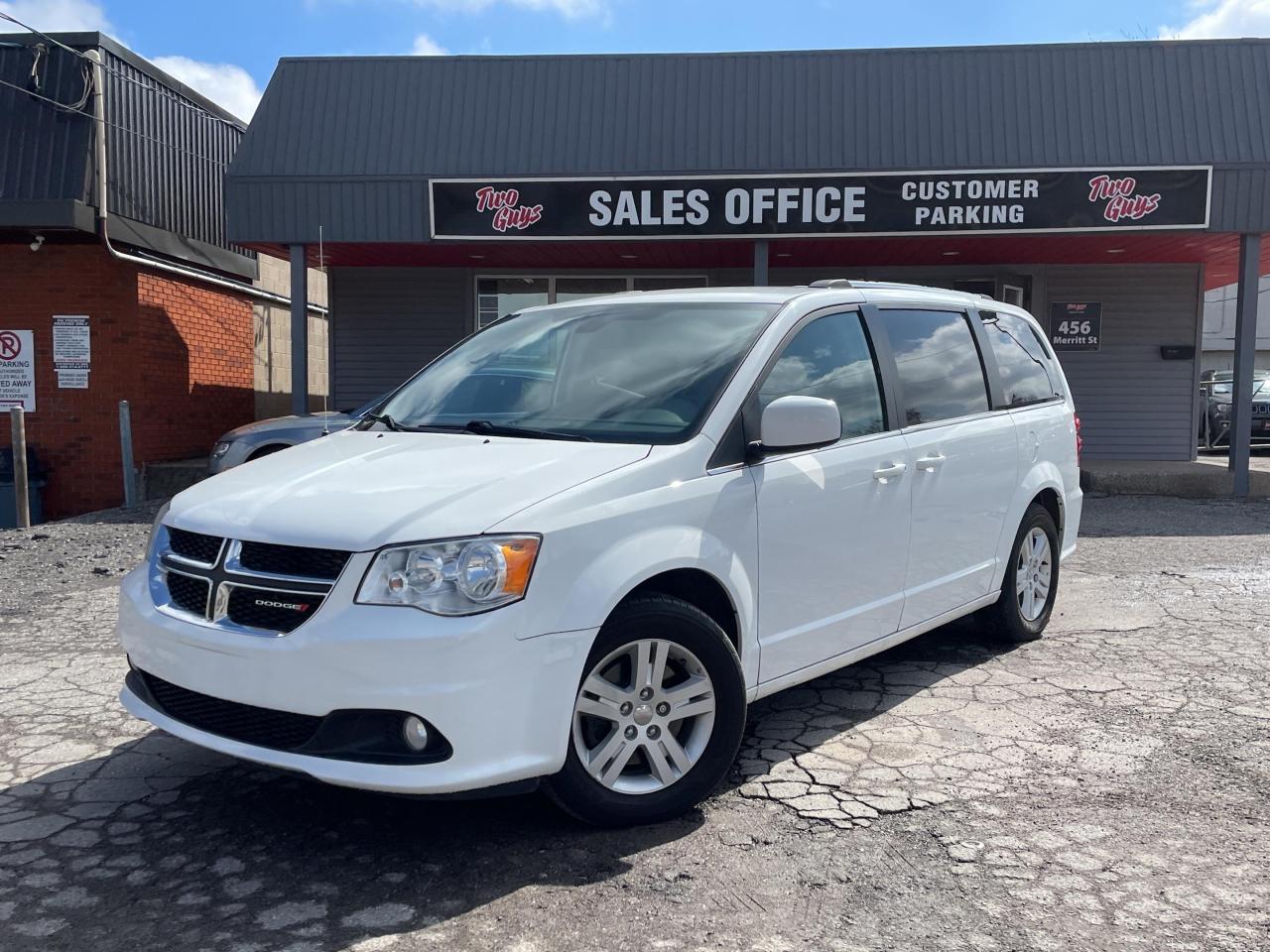 Used 2020 Dodge Grand Caravan Crew | DVD | Leather | Pwr Slider + Hatch | Nav | for sale in St Catharines, ON