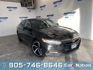 Used 2020 Honda Accord Sedan SPORT | LEATHER | SUNROOF | TOUCHSCREEN | ECO MODE for sale in Brantford, ON