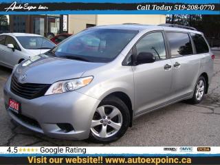 Used 2013 Toyota Sienna CE,One Owner,Certified,No Accident,7 Passengers,,, for sale in Kitchener, ON