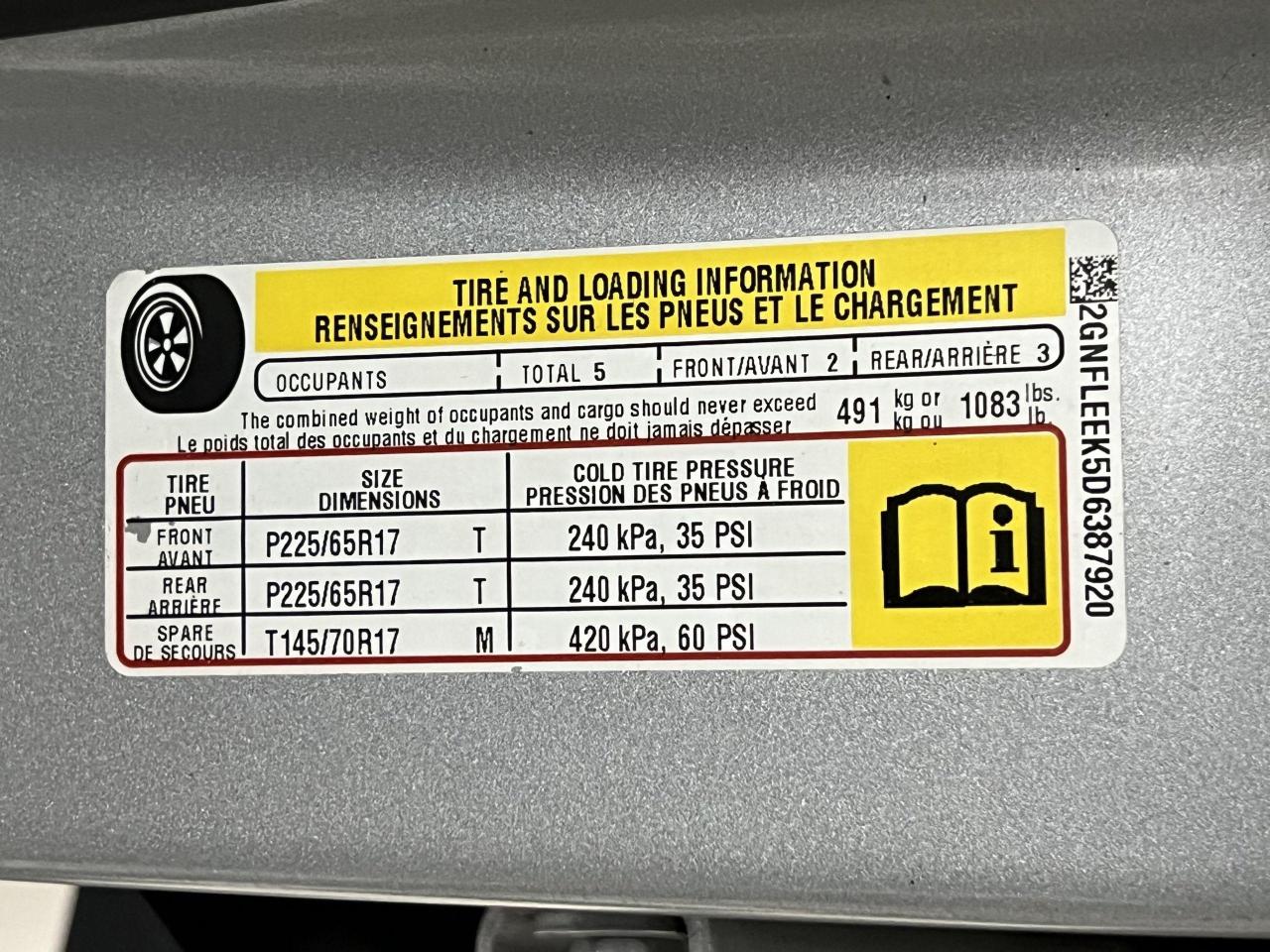 2013 Chevrolet Equinox LT AWD+Bluetooth+Heated Seats+A/C Photo92