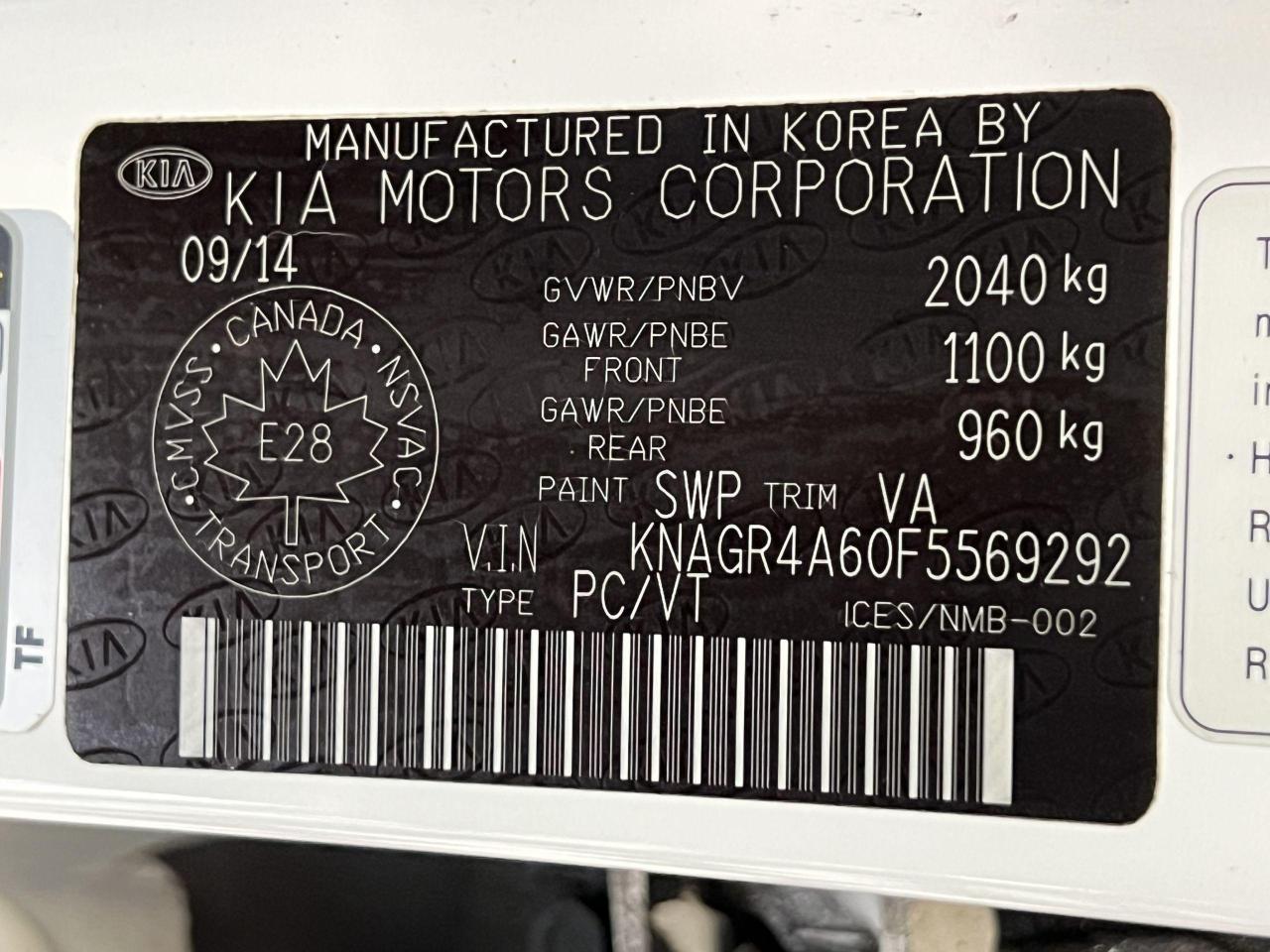 2015 Kia Optima SX Turbo+GPS+Roof+Cooled Leather+Camera Photo104