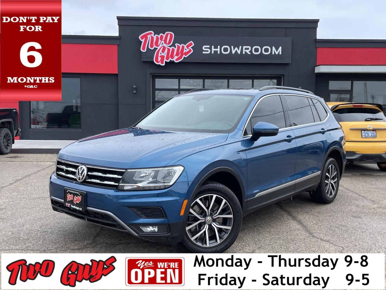 Used 2018 Volkswagen Tiguan Comfortline | AWD | Htd Leather | Panoroof | New T for sale in St Catharines, ON