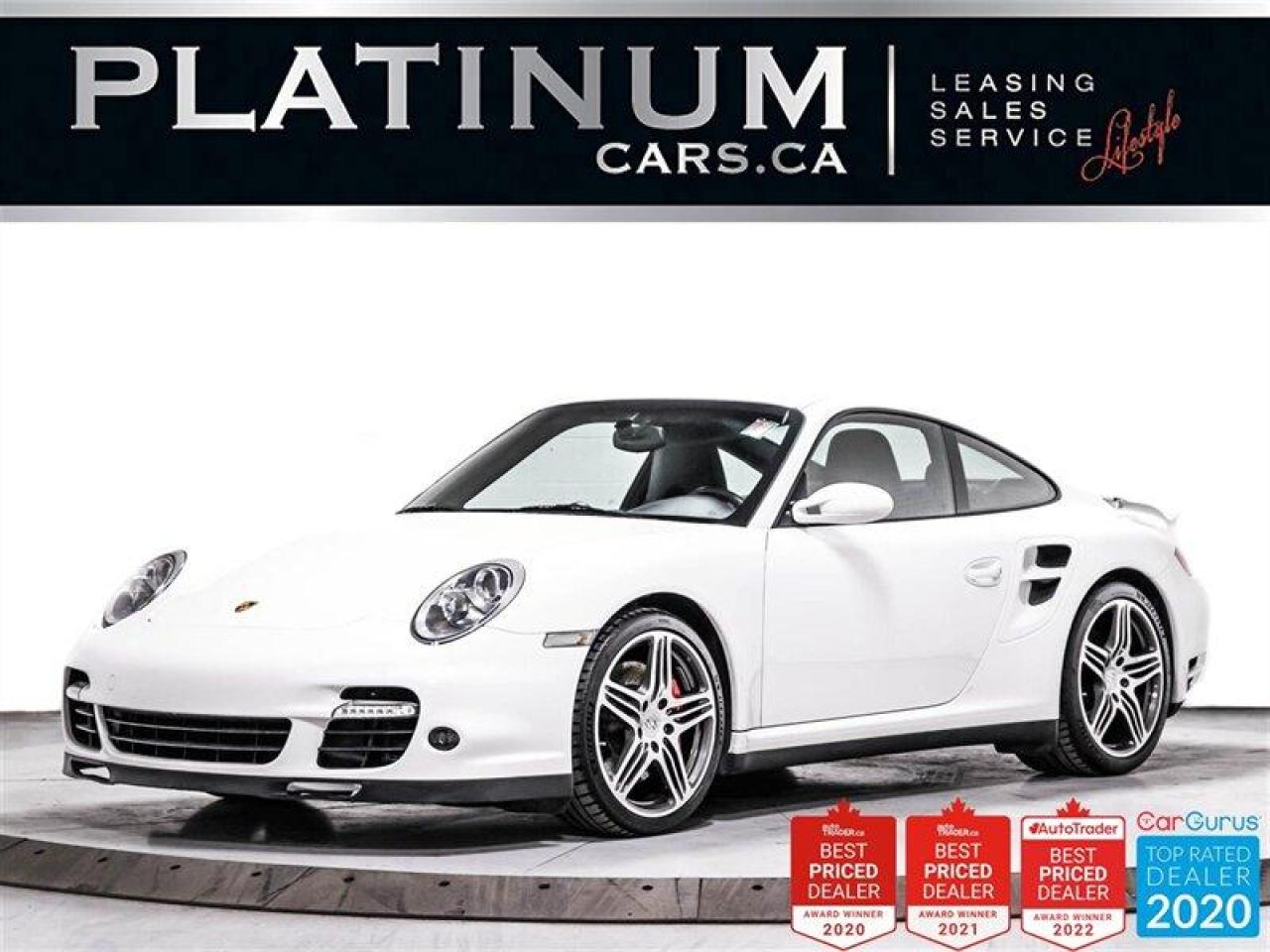 Used 2007 Porsche 911 Turbo, 473HP, AWD, MANUAL, NAV, SPORT CHRONO PKG for sale in Toronto, ON