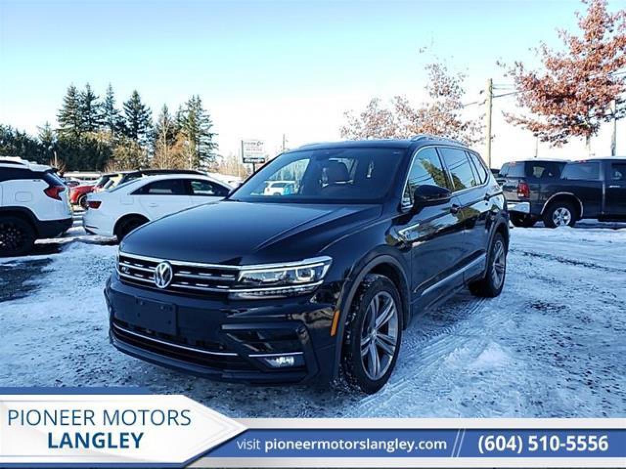 Used 2018 Volkswagen Tiguan Highline 4MOTION  - Navigation for sale in Langley, BC