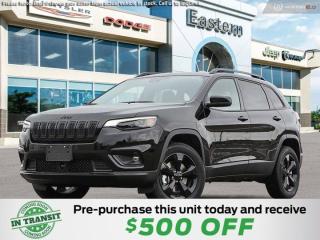 New 2023 Jeep Cherokee Altitude | Sunroof | Forward Collision Warning | for sale in Winnipeg, MB