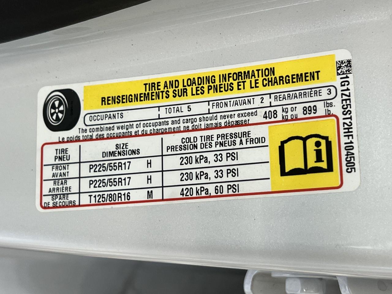 2017 Chevrolet Malibu LT+Camera+ApplePlay+Cruise Control+A/C - Photo #38