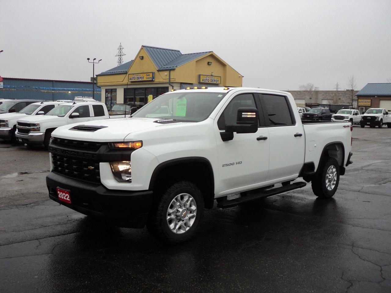 2022 Chevrolet Silverado 2500 HD WT CrewCab 4X4 6.6L Diesel 6.5ftBox RemoteStart